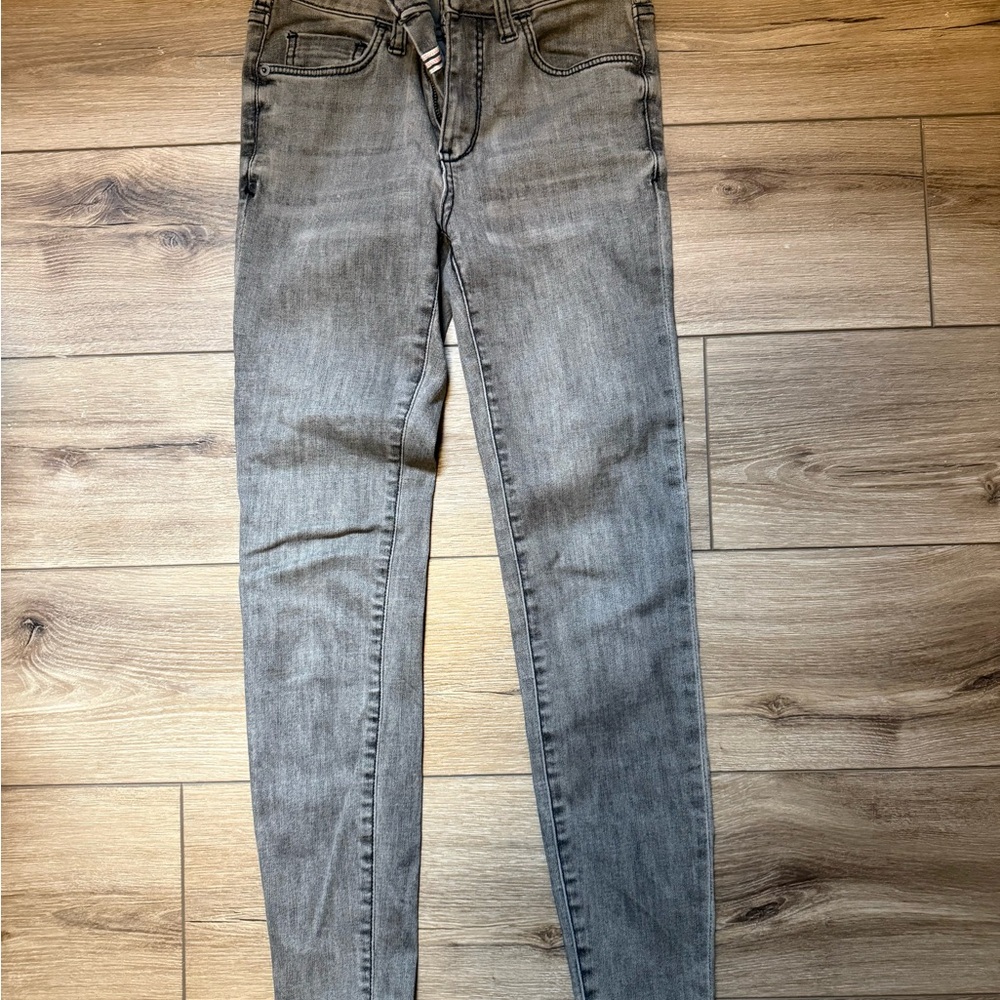 Pilcro Slim Grey Skinny Jeans